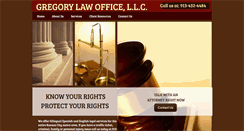 Desktop Screenshot of jessicagregorylaw.com